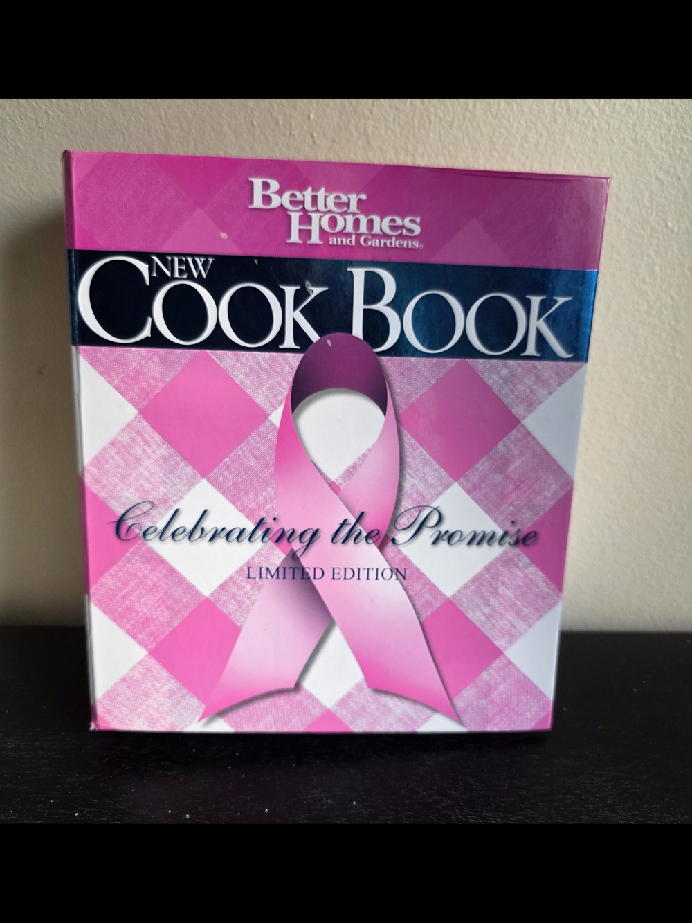 Better Homes And Gardens Pink and White New Cook Book - Limited Edition